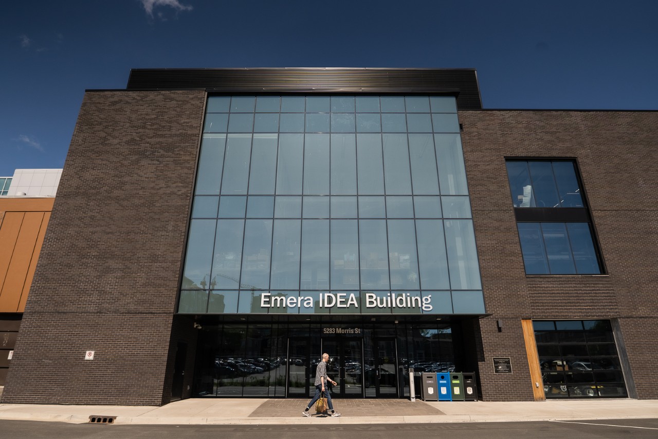 The Emera Idea Building from outside, Sexton Campus