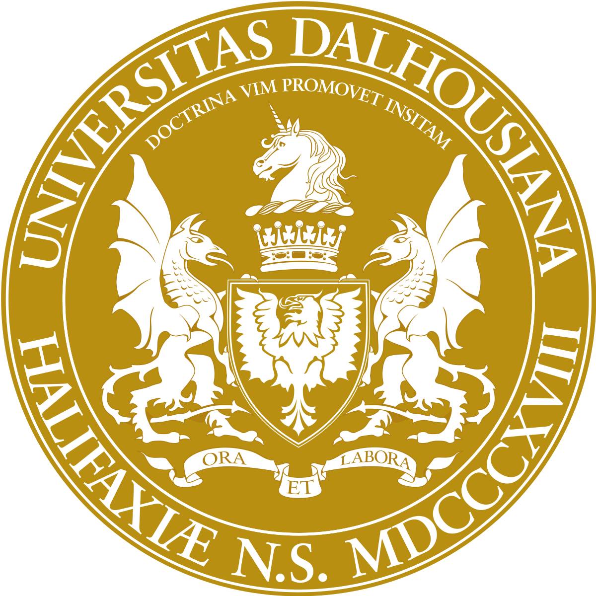 Dalhousie University's official seal or crest
