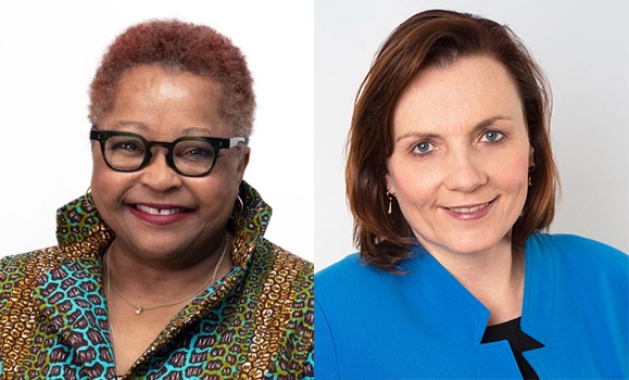 Headshots of Dr. Barb Hamilton-Hinch and Dr. Shelly Whitman.