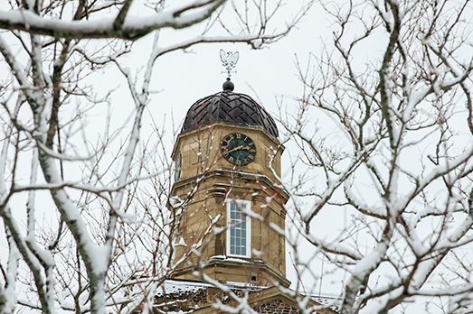 Headshots of recipients with text in the middle that reads 'Dal researchers receive CIHR Awards'. 