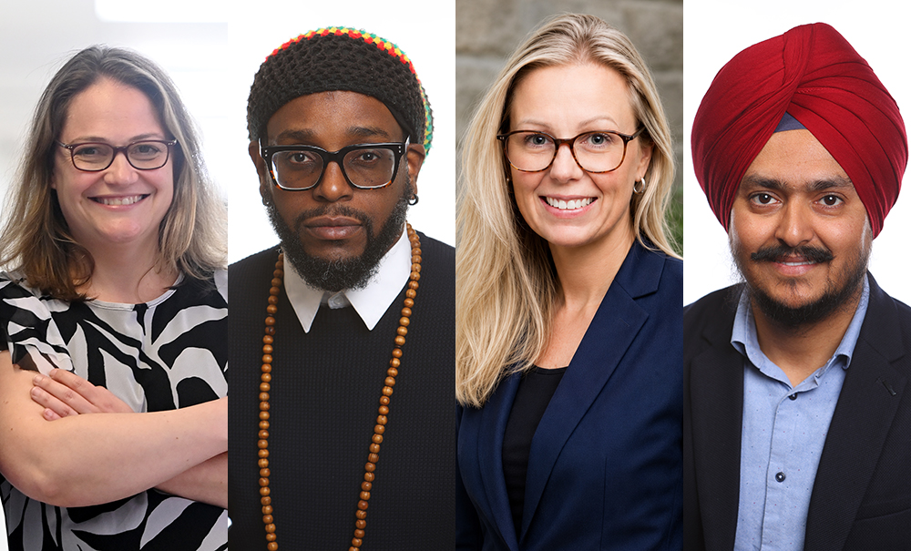 new Killam Chairs Sanja Stanojevic, Chevy Eugene, Sarah Moore and Gurpreet Selopal