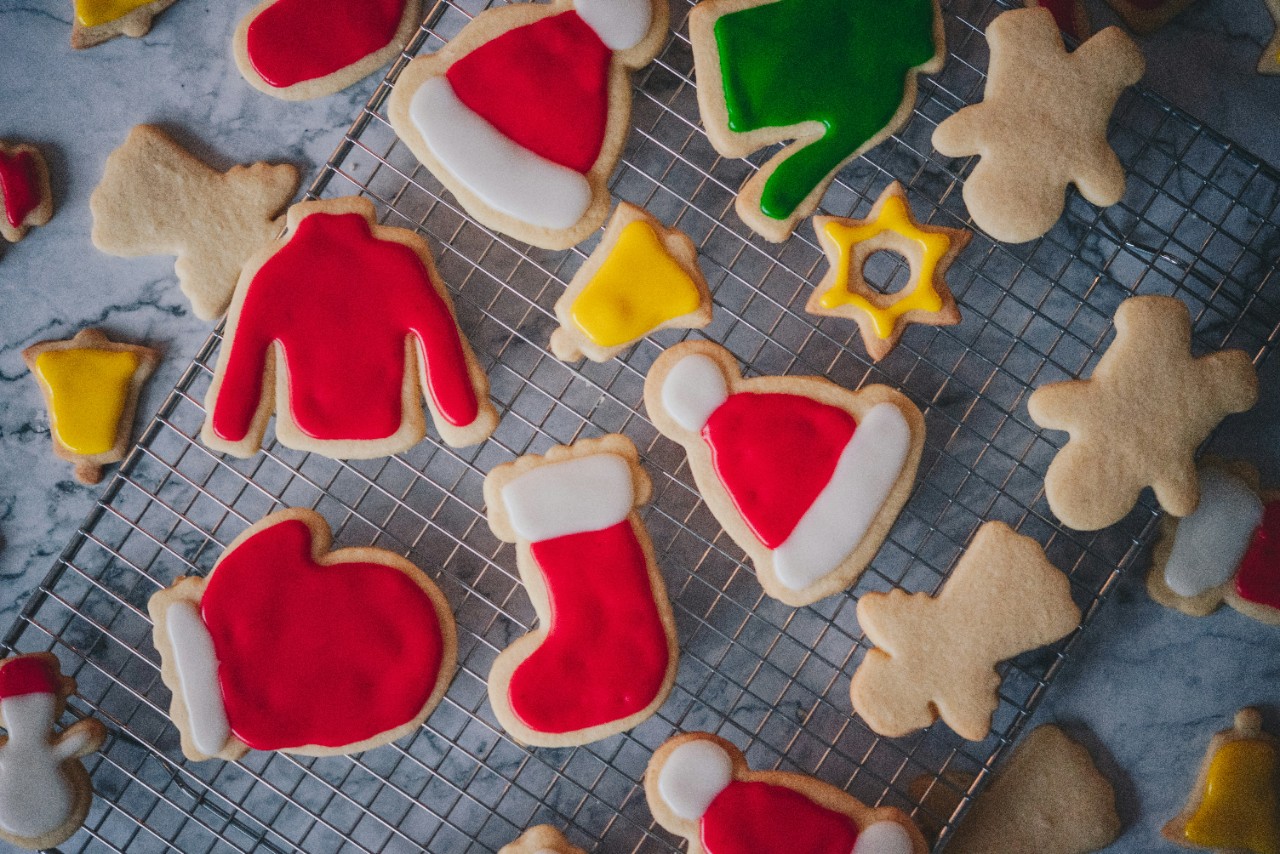 decorated sugar cookies