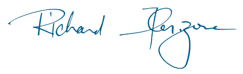 The signature of former Dalhousie president Richard Florizone
