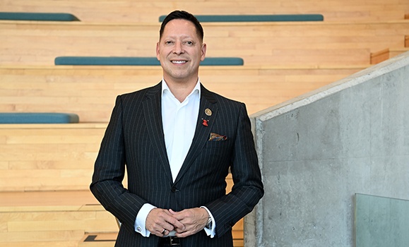 John R. Sylliboy brings lived experience, academic insight, and decades of community-rooted leadership and advocacy to Dalhousie's senior ranks. (Daniel Abriel photos)