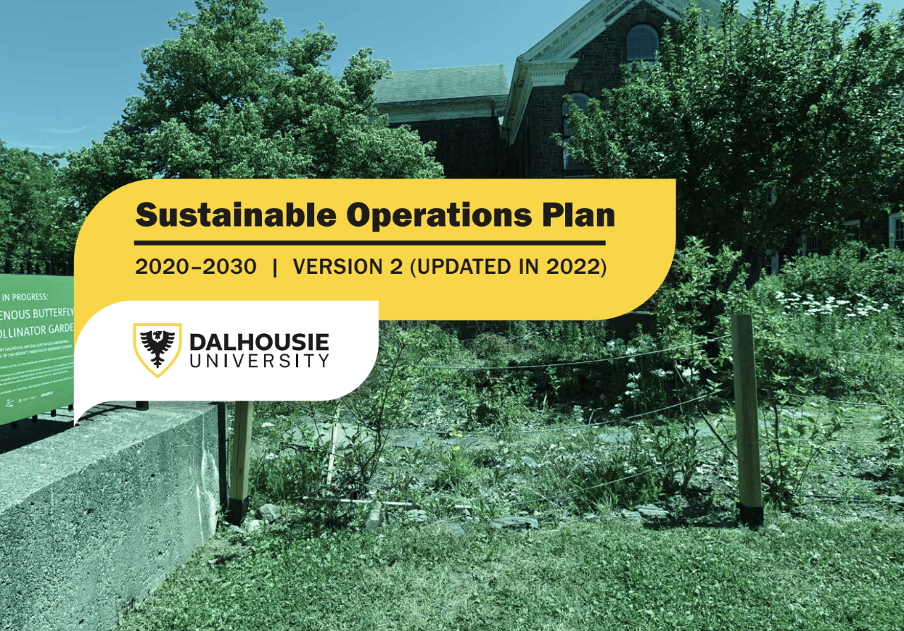 sustainable operations plan