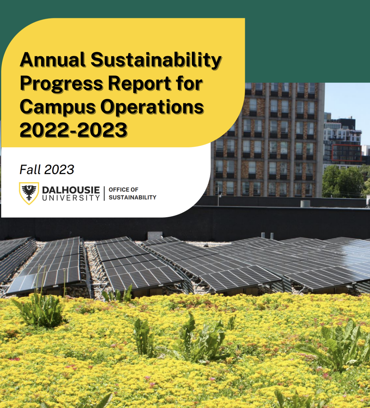 Annual Sustainability Progress Report for Campus Operations 2022-2023