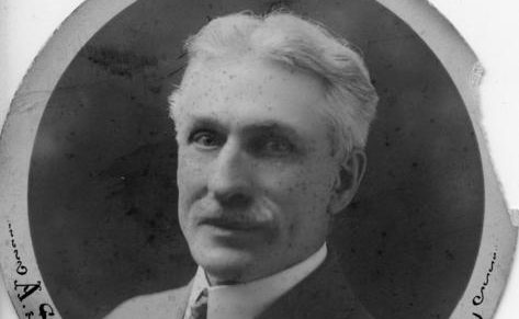 An old black and white photograph of Arthur Stanley MacKenzie