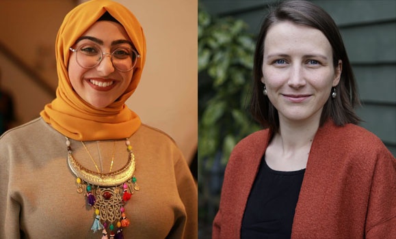 Portrait of Fatima Beydoun and Caroline Merner