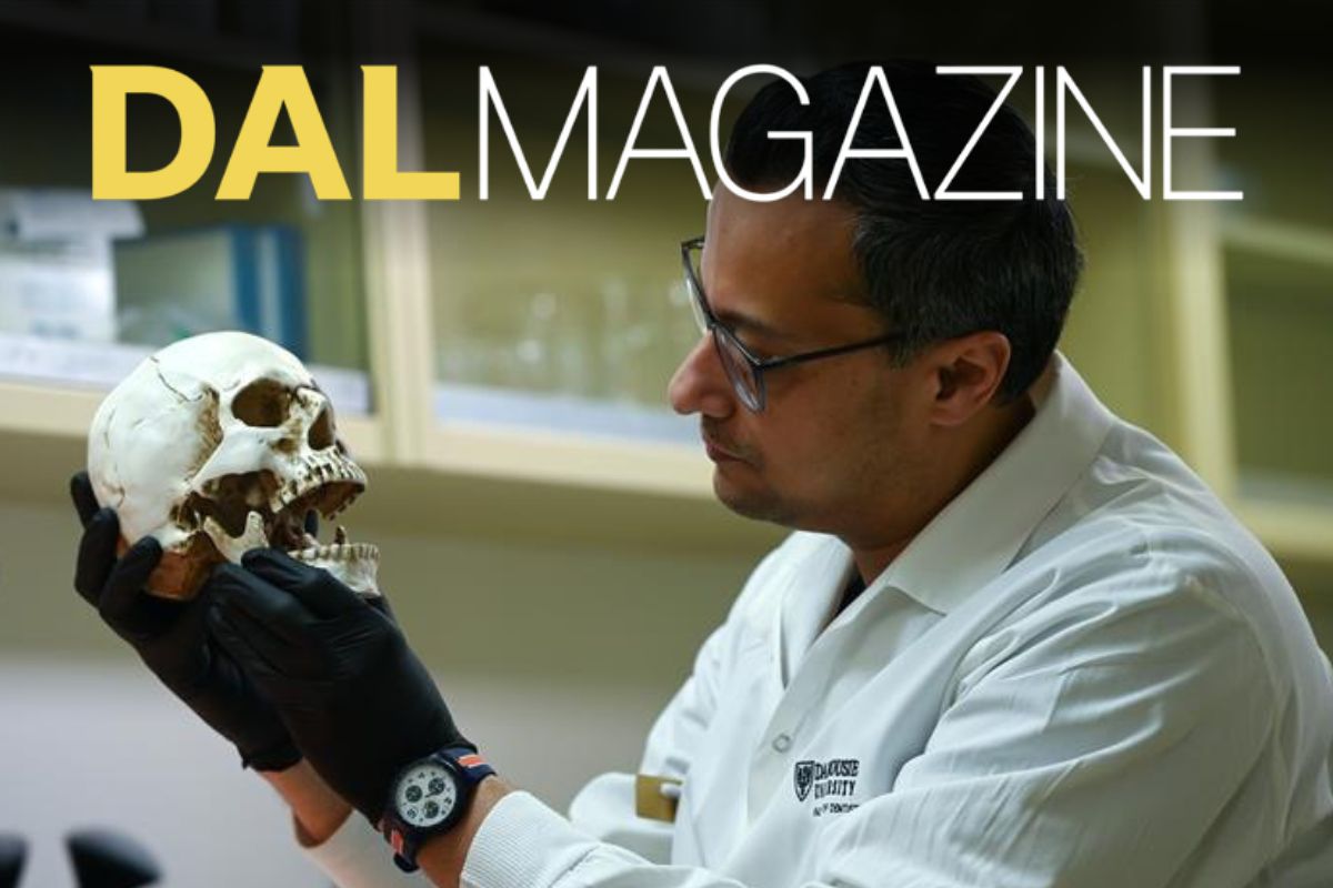 The cover of Dal Magazine featuring Dr. Zeeshan Shiekh.