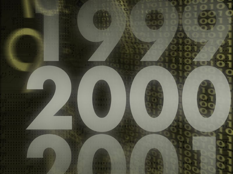 Year 2000 graphic