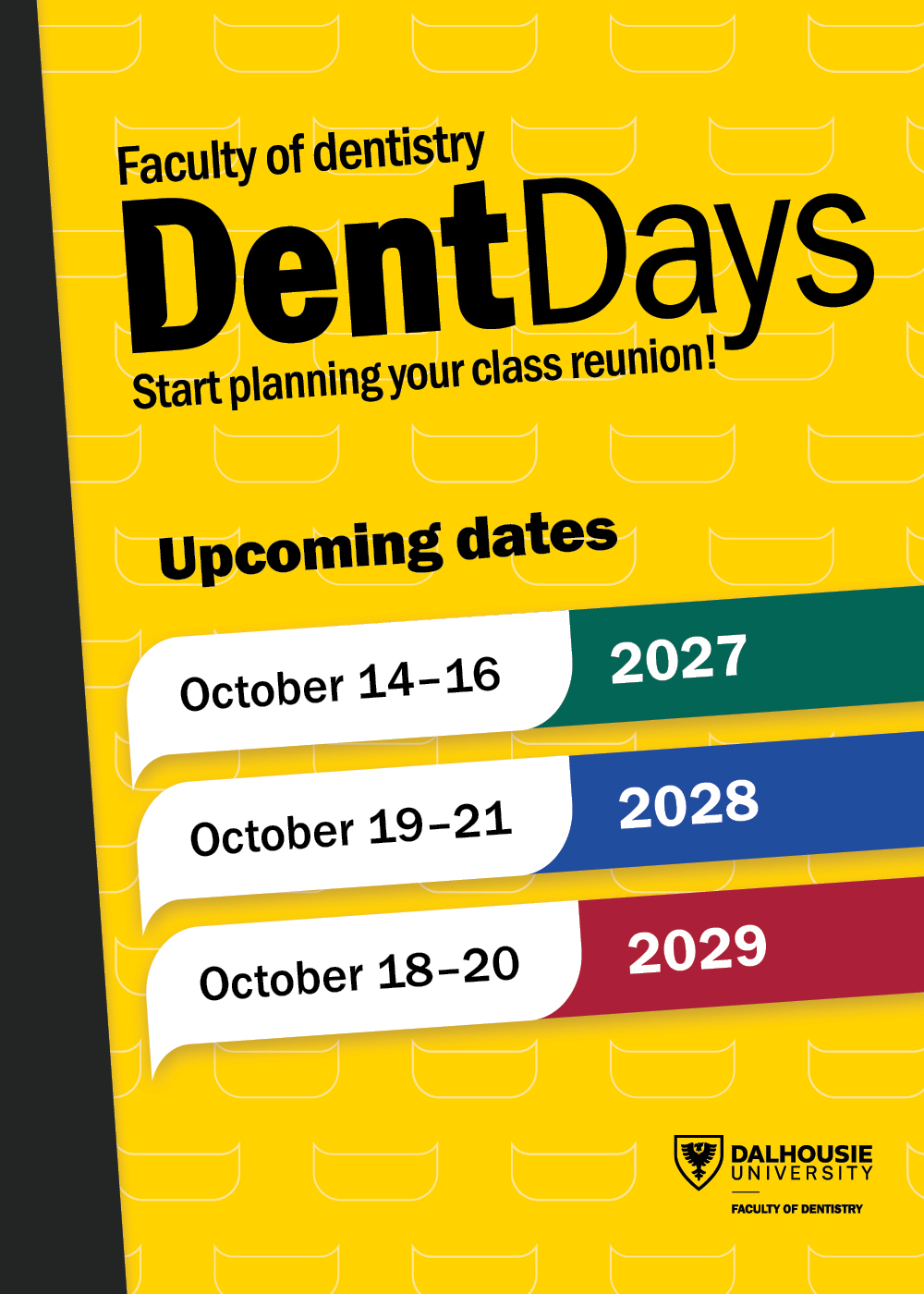 DentDays poster for upcoming dates.