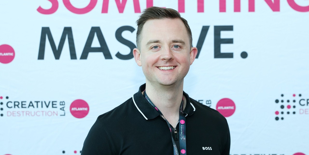 James Rockwood smiling at an event.