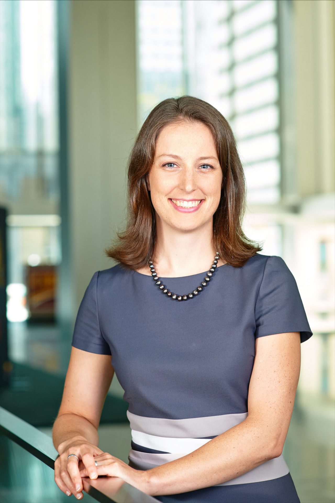 Person smiling at camera.