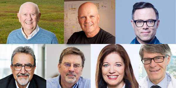 A composite of portraits of the recipients