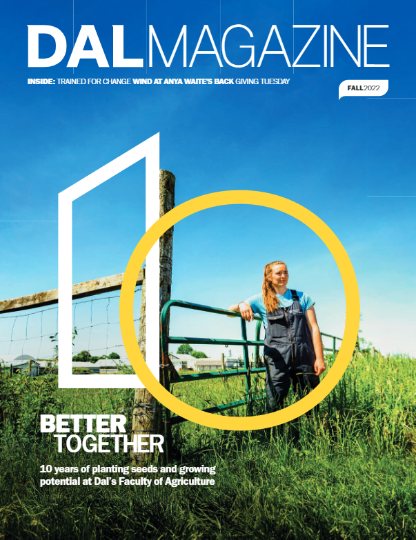 Cover of Dal Magazine Fall/Winter 2022.