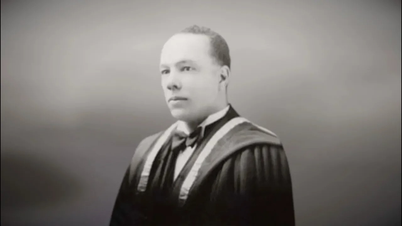 Historic portrait of Dr. Alfred Waddell