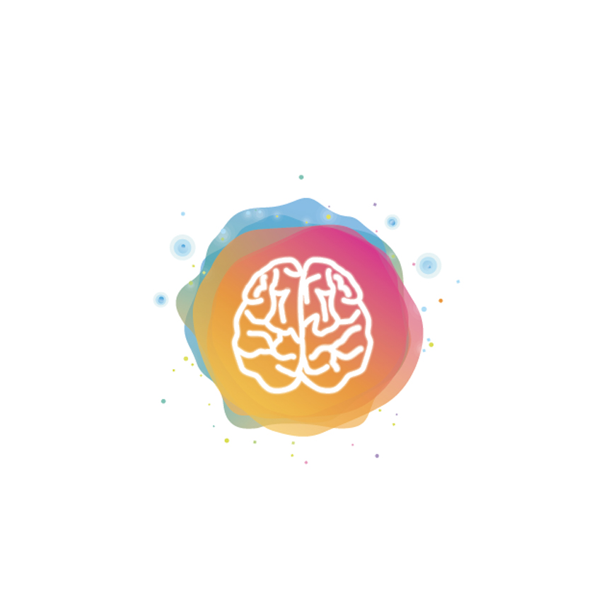 The Inquiring Mind brain logo 