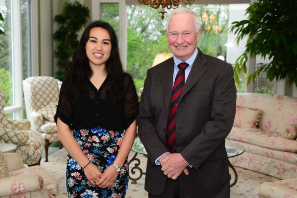 Elsa with Gov Gen Elsa with Gov Gen