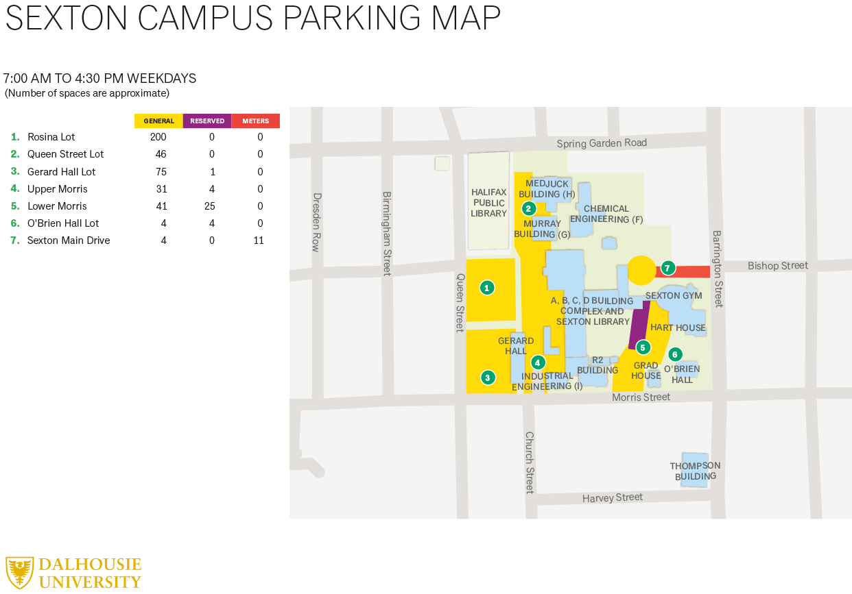 Parking Facilities Management Dalhousie University