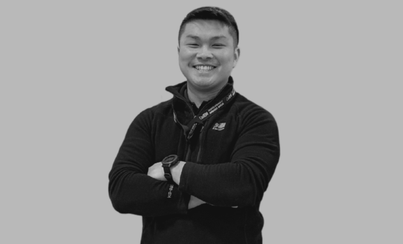 Ernest Ng black and white photo