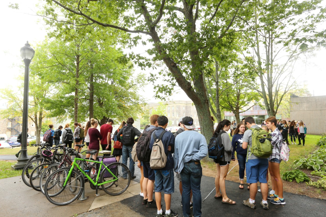 Faculty, staff and students participate in the Bio Blitz at Dalhousie University