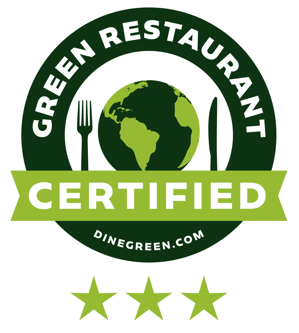 Icon indicating a location is Green Restaurant Certified