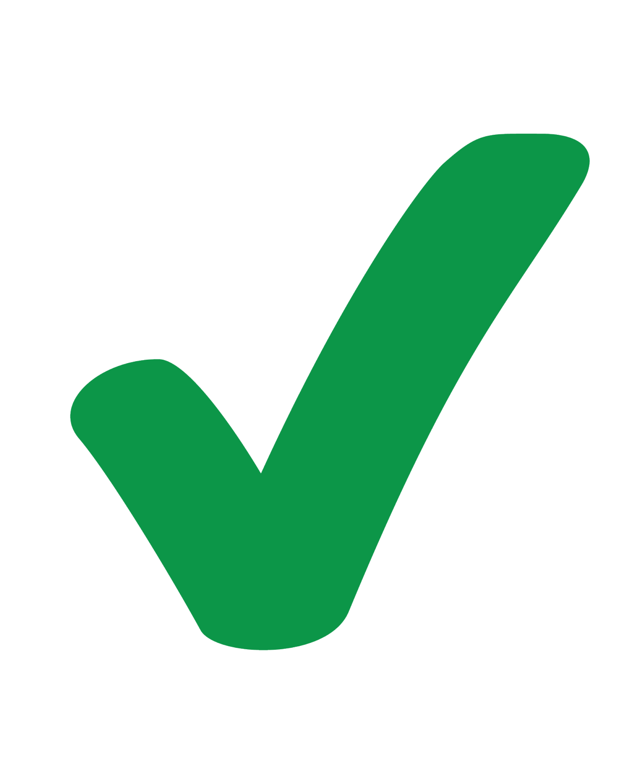 A green check mark icon indicating the item next to it is correct