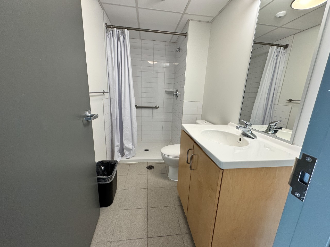 A bathroom in a 4-bedroom suite in LeMarchant Place