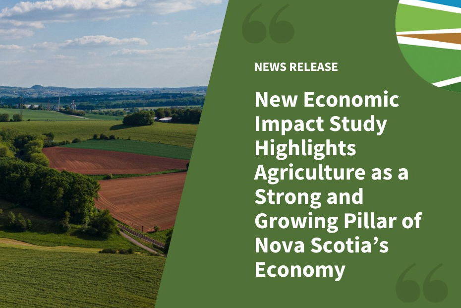 poster for news release of Economic Impact Study