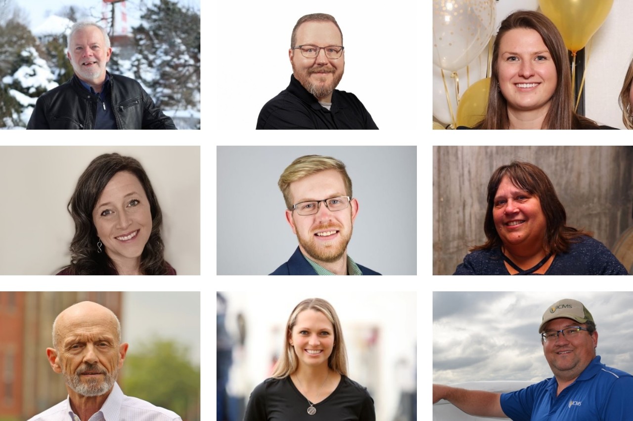 Composite image of 9 individuals.