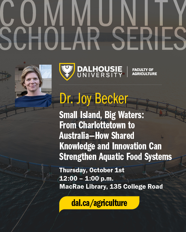 Dr Joy Becker Community Scholar poster