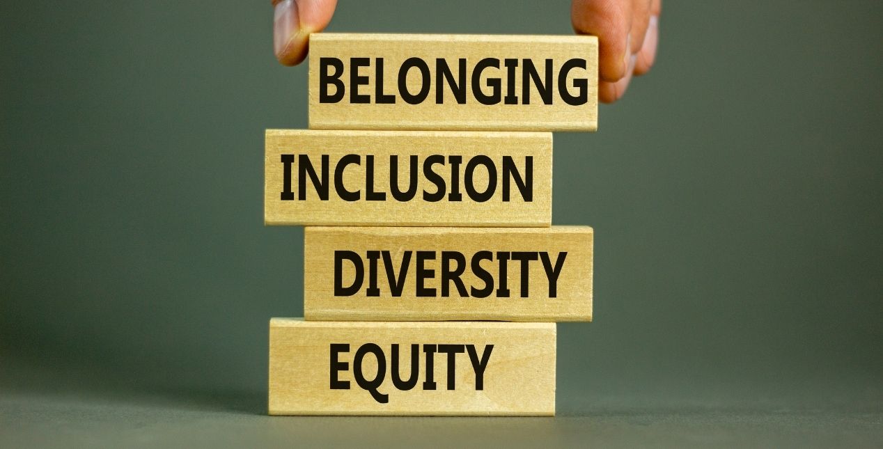 belonging, inclusion, diversity, equity blocks
