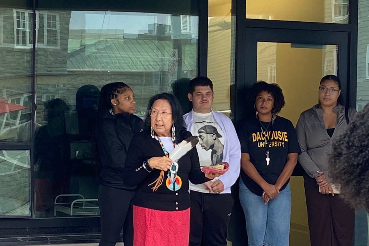 Ann LaBillois performs smudge ceremony at TYP orientation