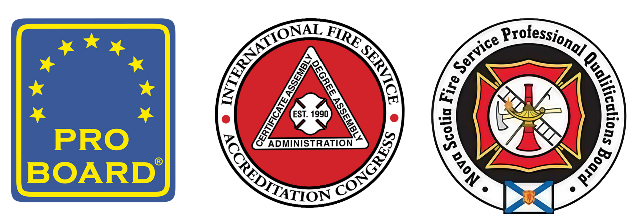 Dalhouse Fire Leadership accreditor logos