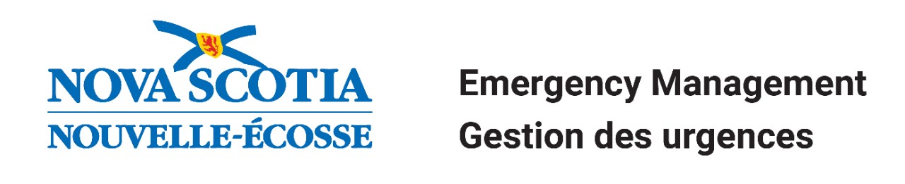 Nova Scotia Emergency Management logo (English and French)