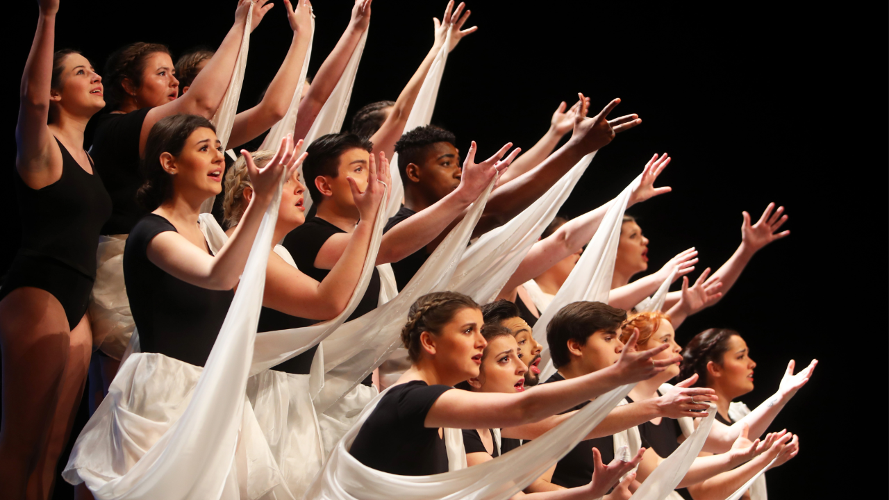 opera rehearsal group dance performance